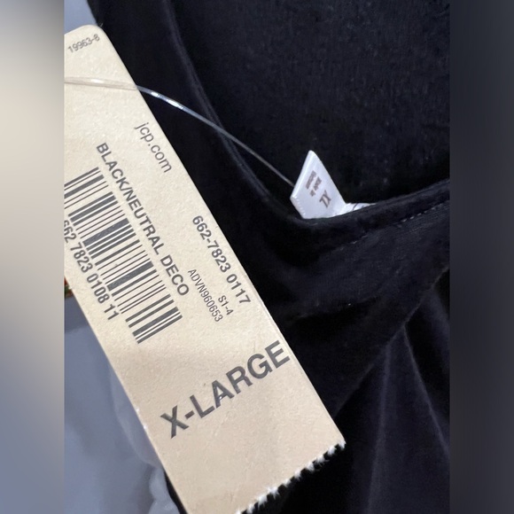 Decree Sheer Tank Top Sequined Vintage Top Size XL - Picture 3 of 3